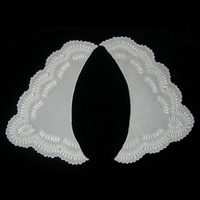 Воротник крепдешиновый из двух половинок