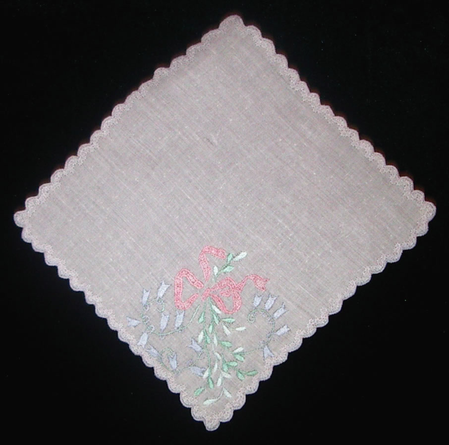 Носовой платок (белый батист)