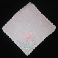 Носовой платок (белый батист)