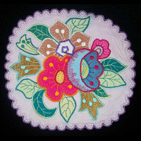 Прихватка овальная из бортовой хб ткани