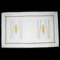 Салфетка прямоугольная кремовая