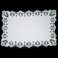 Салфетка прямоугольная белая