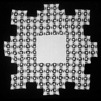 Салфетка квадратная белая