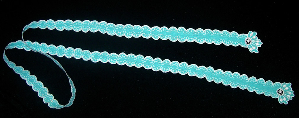 Бант бирюзовый