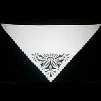 Платок на голову белого цвета