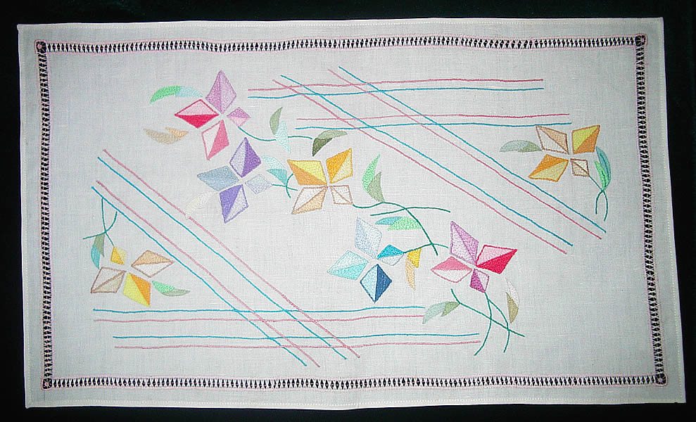 Салфетка прямоугольная белая