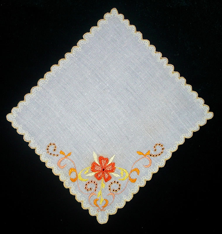 Носовой платок (белый батист)