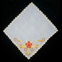 Носовой платок (белый батист)