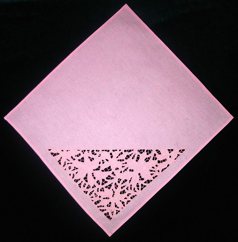 Уголок розового цвета