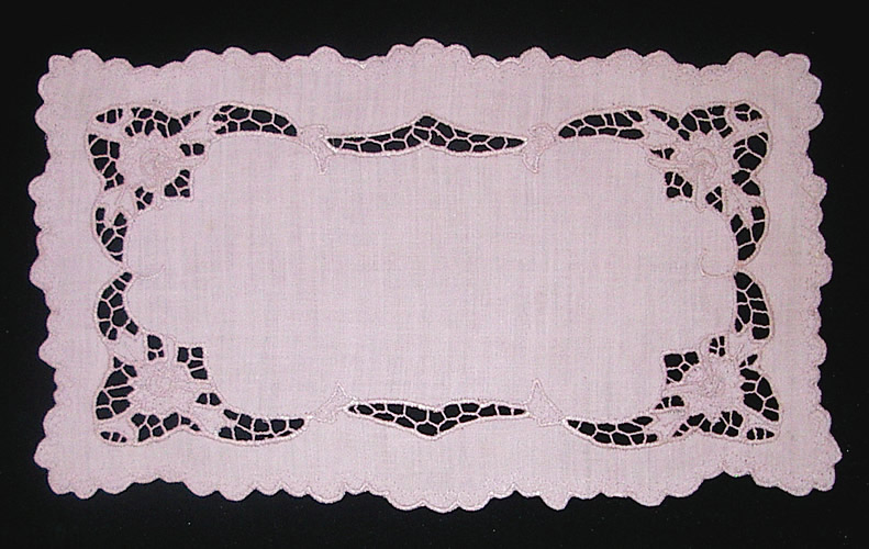 Салфетка прямоугольная светло-фиолетовая