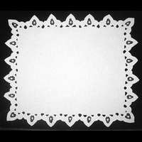 Салфетка прямоугольная белая