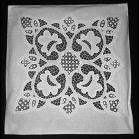 Наволочка белая на квадратную подушку