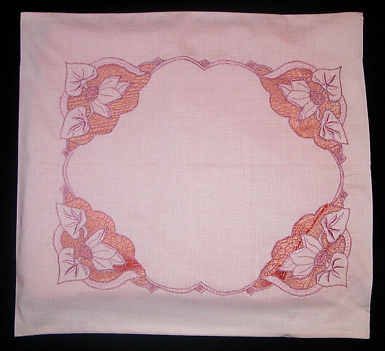 Наволочка светло-розовая на прямоугольную подушку