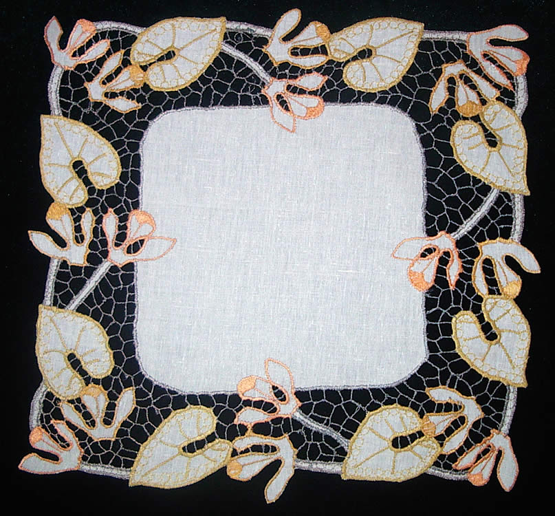 Салфетка квадратная цветная