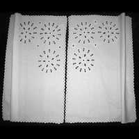 Занавеска белая на окно