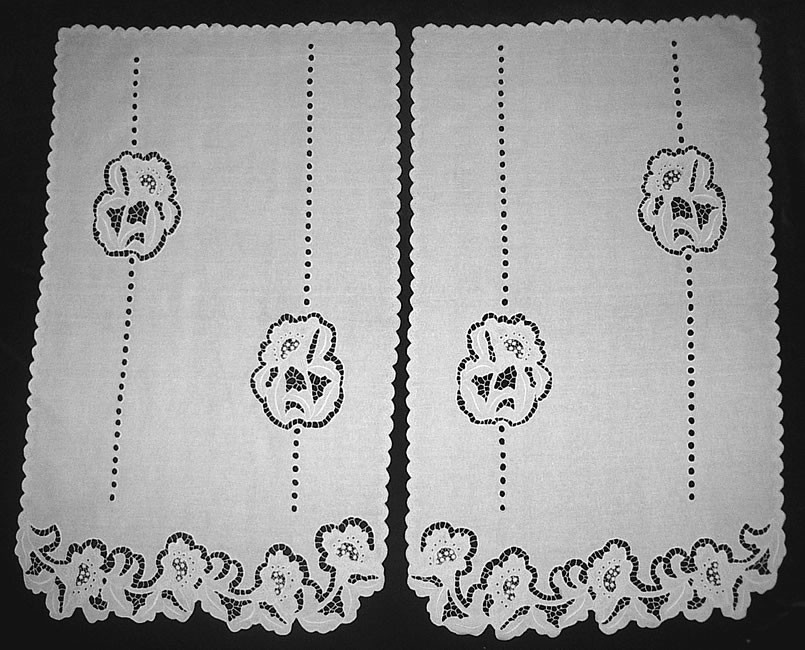 Занавеска белая на окно