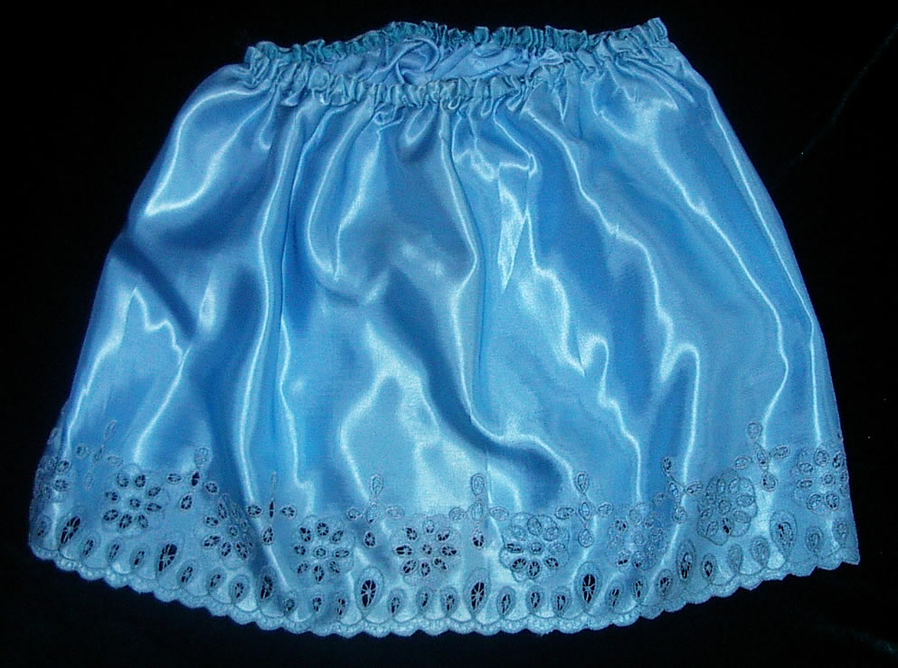 Юбка голубого цвета для девочки