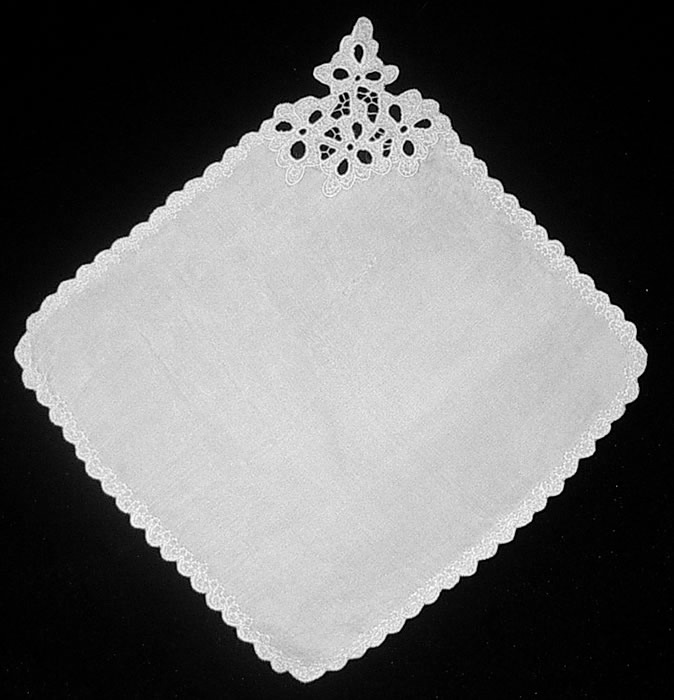 Носовой платок (белый батист)