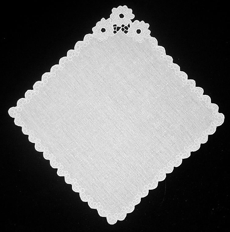 Носовой платок (белый батист)