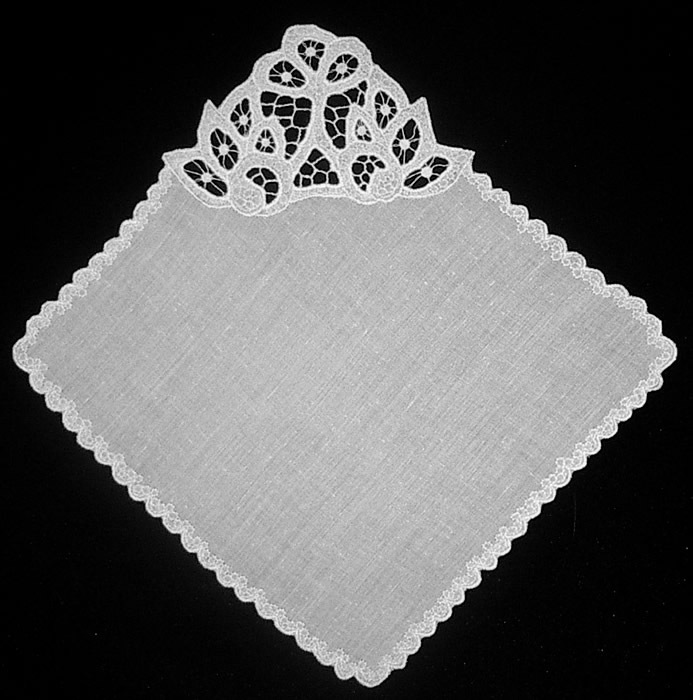 Носовой платок (белый батист)