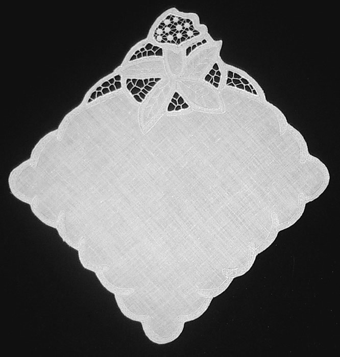 Носовой платок (белый батист)