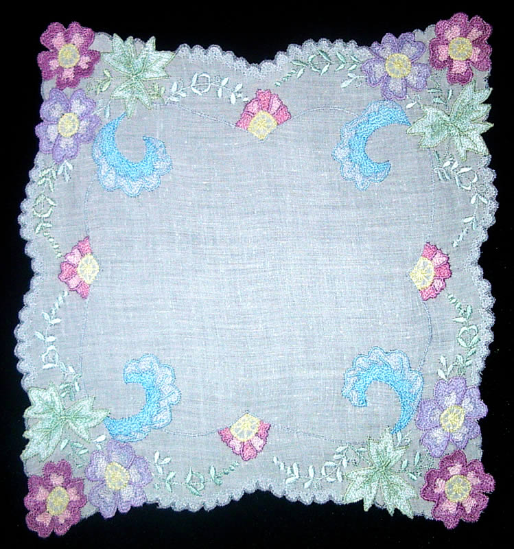 Носовой платок (белый батист)