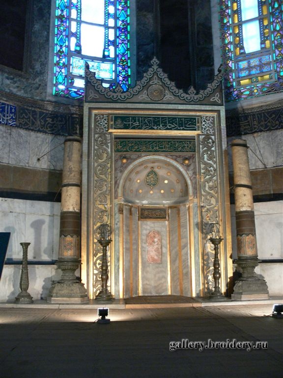 Айя Софья. Внутри здания