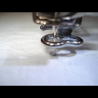 Крестильный комплект. Машинная вышивка. Как я стыкую