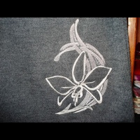 Машинная вышивка. Трикотажная юбка