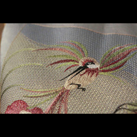 Машинная вышивка. Волшебная птица