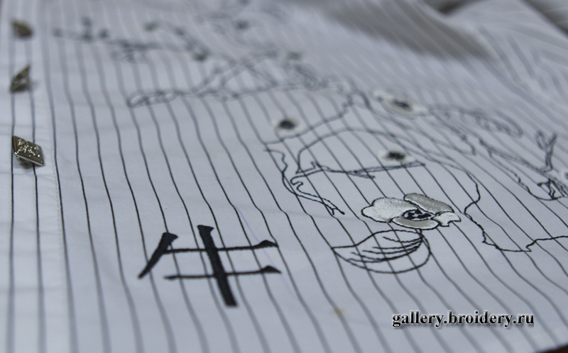 Машинная вышивка. Janome MC 200E