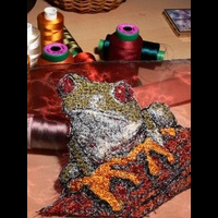 Photostitch в программе PE-Design. Машинная вышивка. 