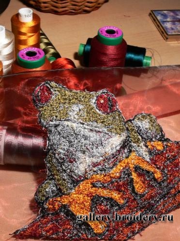 Photostitch в программе PE-Design. Машинная вышивка. 