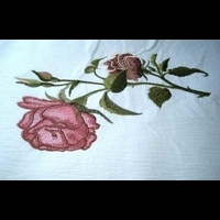 Дизайн розы. Машинная вышивка. Программа Wilcom