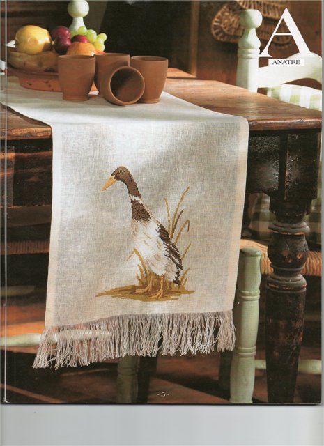 Оригинал рисунка "Одинокая утка"