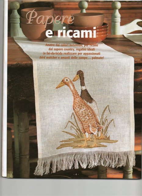 Оригинал рисунка "Две утки"