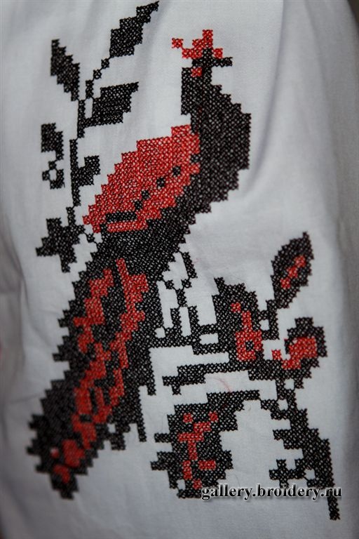 Рушник, деталь. Создан в Pattern Maker. Вышивальная машина Janome MB-4