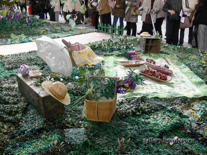 Что можно сделать из кусочков материала. Фестиваль квилта в Токио