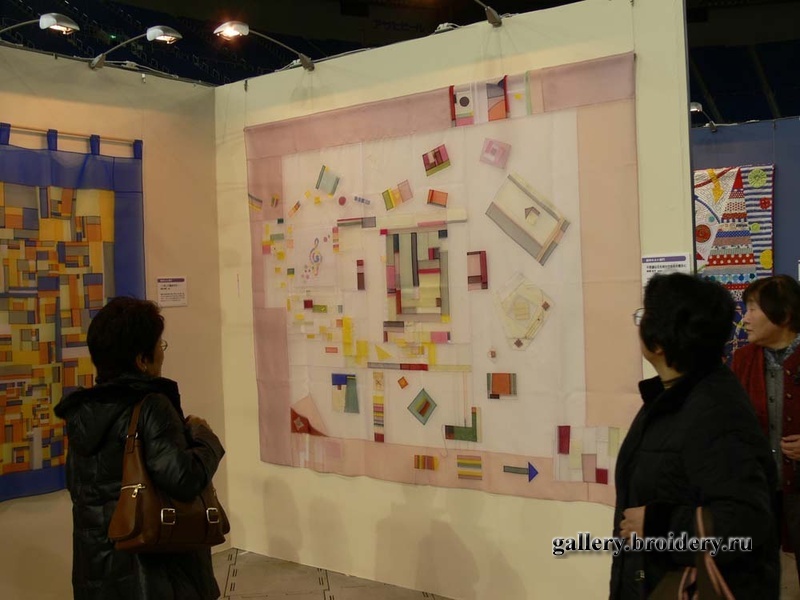 Выставка квилта в Японии. Токио февраль 2009 