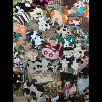 Коровы, коровы и снова коровы. Фестиваль квилта в Японии. 