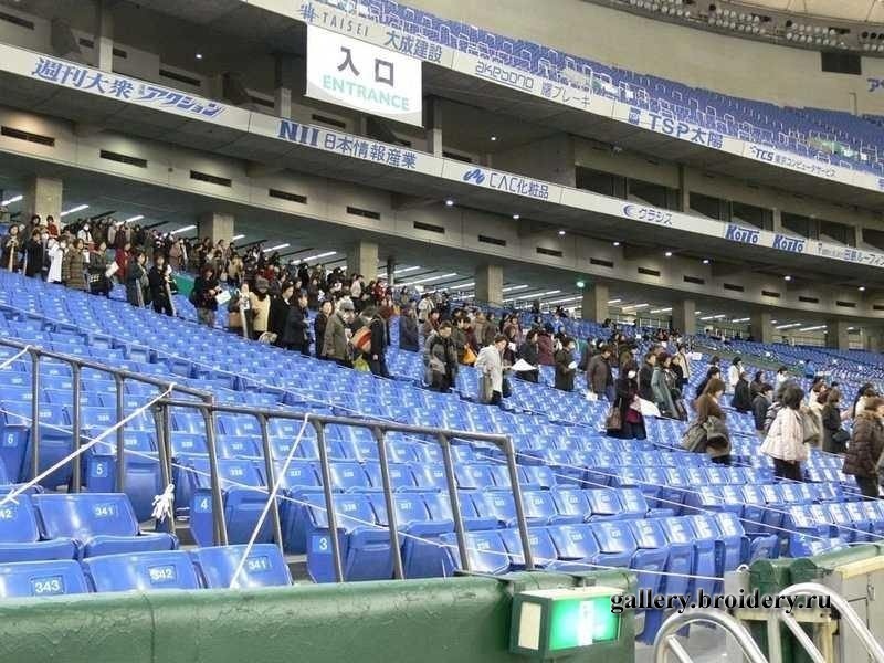 Последние посетители фестивала Квилта в Японии