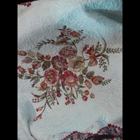 Квилт. Деталь одеяла. Фестиваль квилта в японии. 