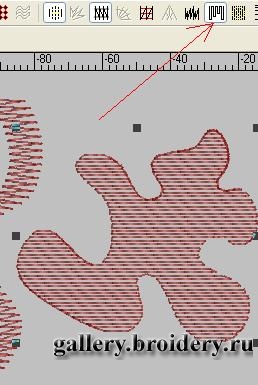 Wilcom уроки. Удаление прострочки