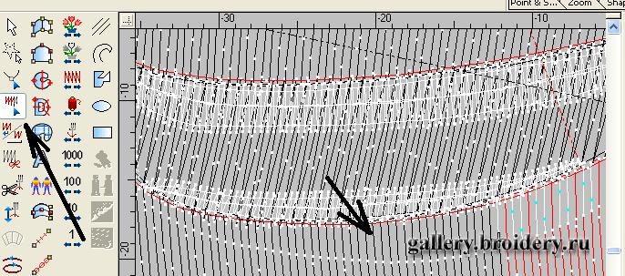 wilcom_011. Работа в Stistch Edit. Уроки Wilcom 