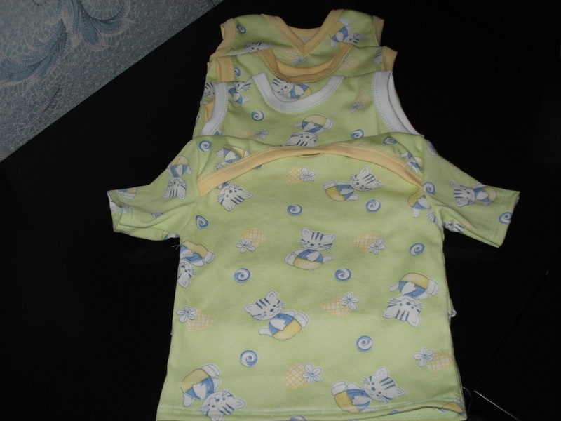 Трикотажные майки. Шитье на оверлоке