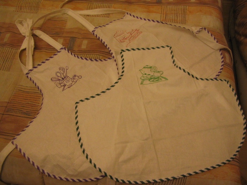 Детские фартучки