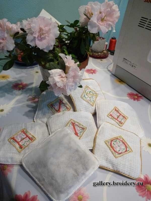 Именные саше с лавандой