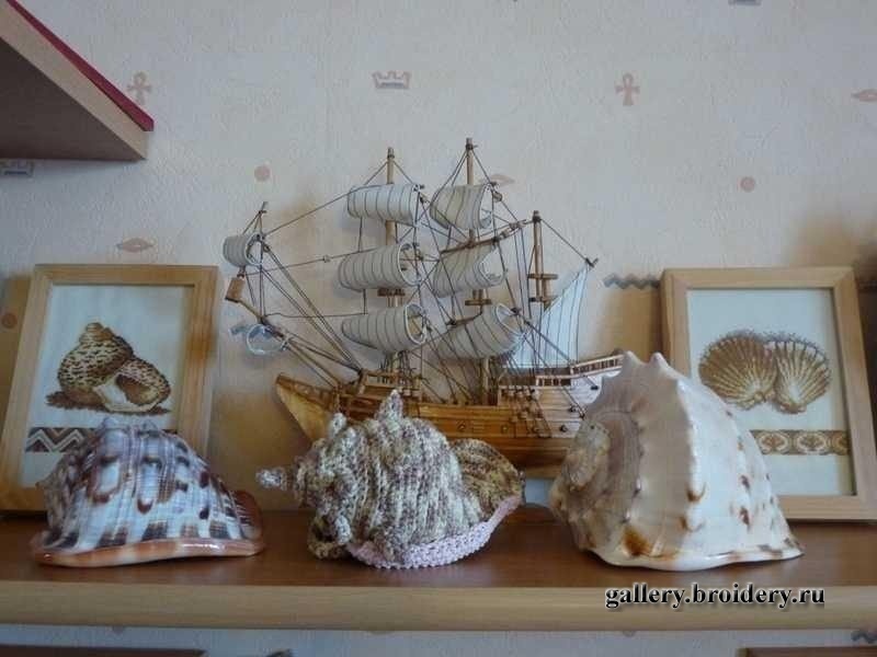 Ракушка в интерьере