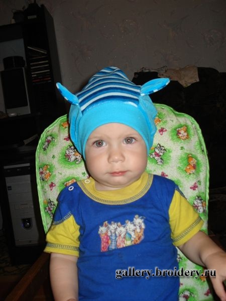 Трикотажная шапка. Шитье