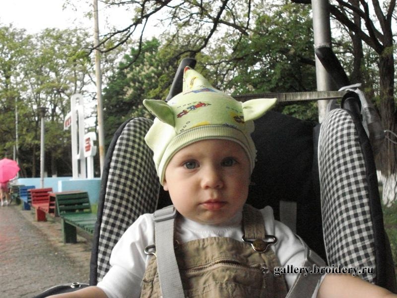 Трикотажная шапка. Шитье